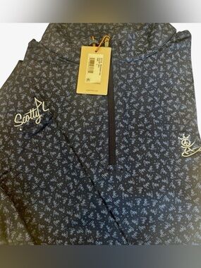 NWT SCOTTY CAMERON GALLERY Circle T  Peace Surfer  1/4 Zip Pullover L XL or XXL